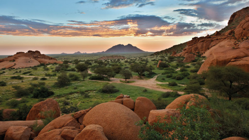 Spektakuläres Namibia | Abendsonne Afrika