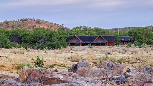 Hobatere Lodge | Abendsonne Afrika