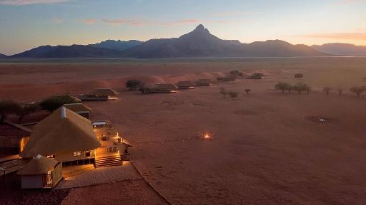 Kwessi Dune Lodge | Abendsonne Afrika